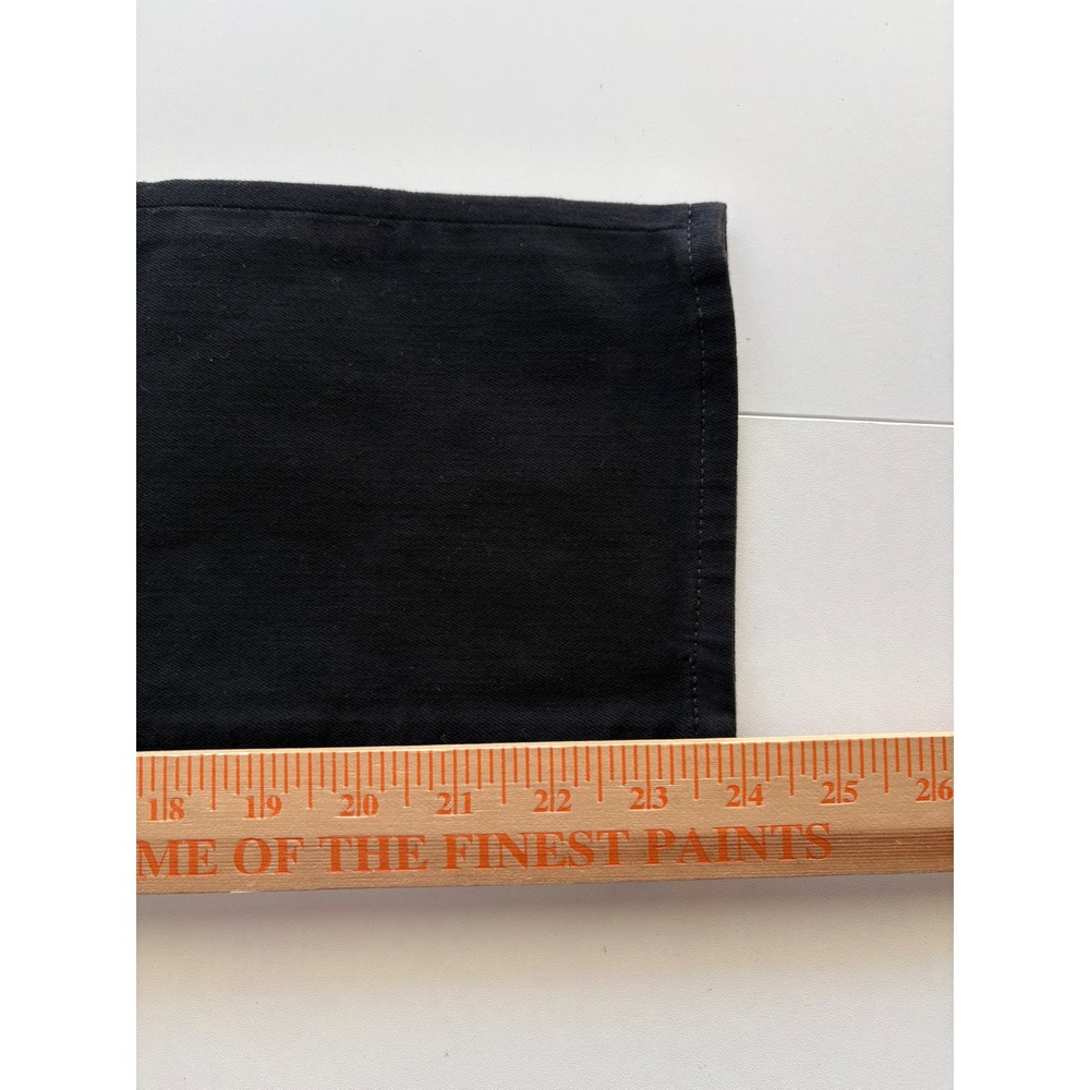 J.Crew Essential Straight‎ Jeans Womens 27 Black High Rise Cropped Denim - Picture 6 of 10